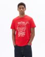 Bob l'éponge - T-shirt rouge The Crusty Krab