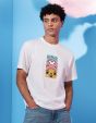 One Piece - T-shirt homme blanc
