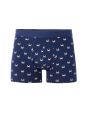 Boxer à motifs crabes - bleu clair