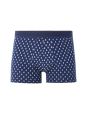 Boxer à micro-motifs - bleu clair