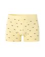 Boxer à motif soleil - jaune
