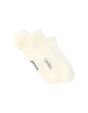 Chaussettes invisibles unies - blanche