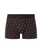 Boxer à motifs piments - noir
