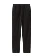 Pantalon 24H slim effet gauffré - noir
