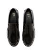Mocassins en cuir - noir