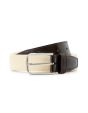 Ceinture bicolore - beige
