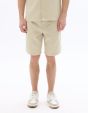 Bermuda texturé 100% coton - beige