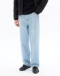 Jean baggy 100% coton - bleu bleached