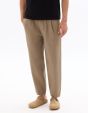 Pantalon jogger relax stretch 7/8e - taupe