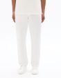 Pantalon de joggine relax effet texturé - blanc