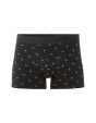 Boxer à micromotifs - noir