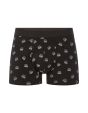 Boxer à motifs burgers - noir