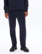 SW.04 Pantalon de jogging regular en french terry - marine