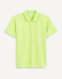 Polo piqué 100% coton - vert