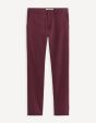 Chino slim twill stretch - bordeaux