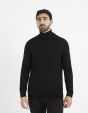 Pull col roulé 100% laine mérinos extra fin