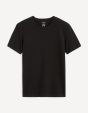 T-shirt col rond coton stretch