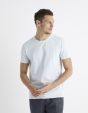 T-shirt col rond coton stretch