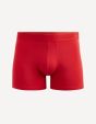 Boxer en coton stretch - rouge