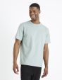 Essentiel - Le T-shirt boxy 100% coton - bleu