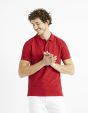 Polo piqué 100% coton - rouge