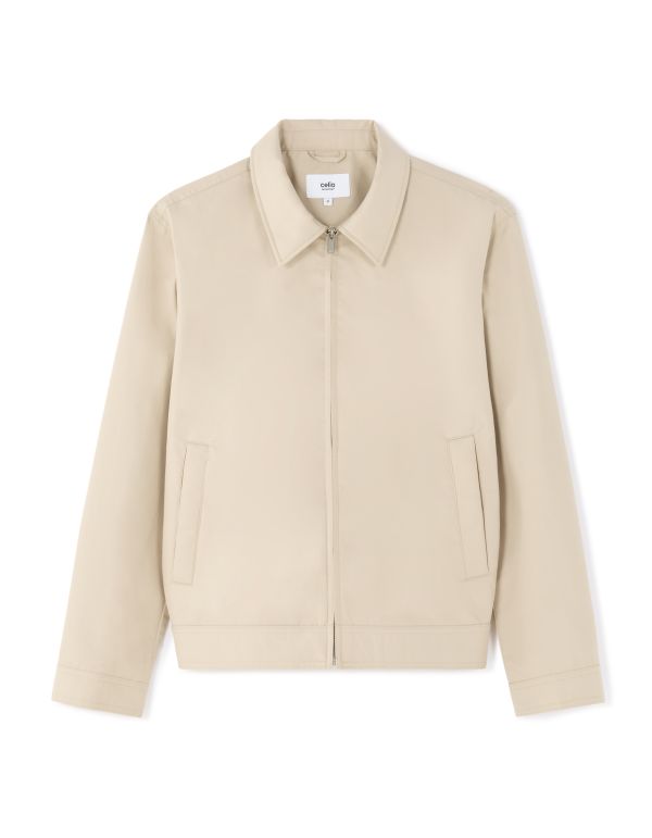 Veste col chemise - beige