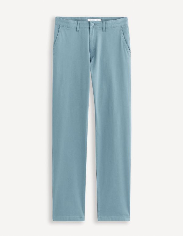Pantalon chino straight  - bleu