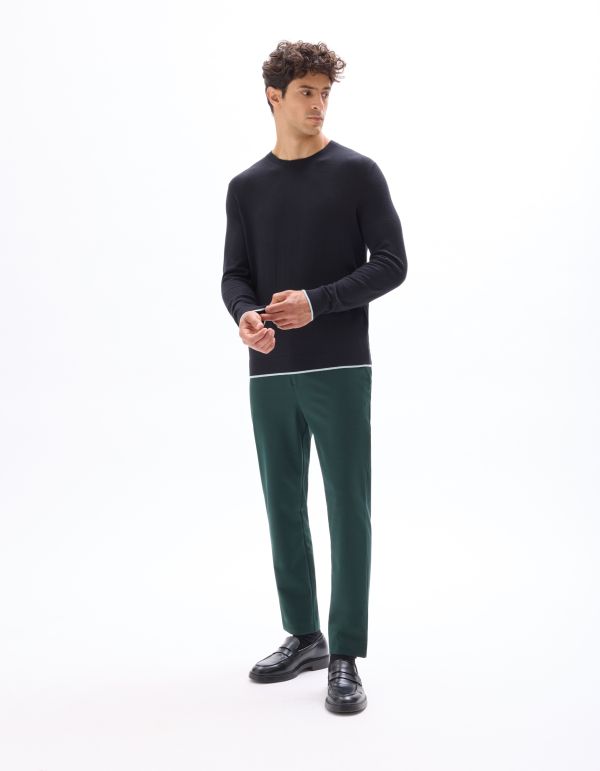 Pantalon 24H slim stretch - vert foncé