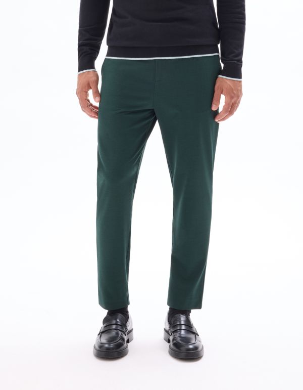 Pantalon 24H slim stretch - vert foncé