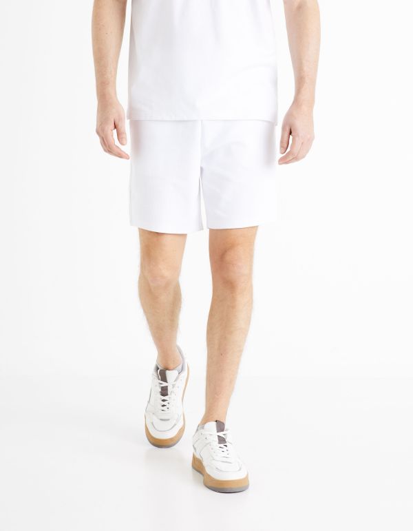Bermuda uni - blanc