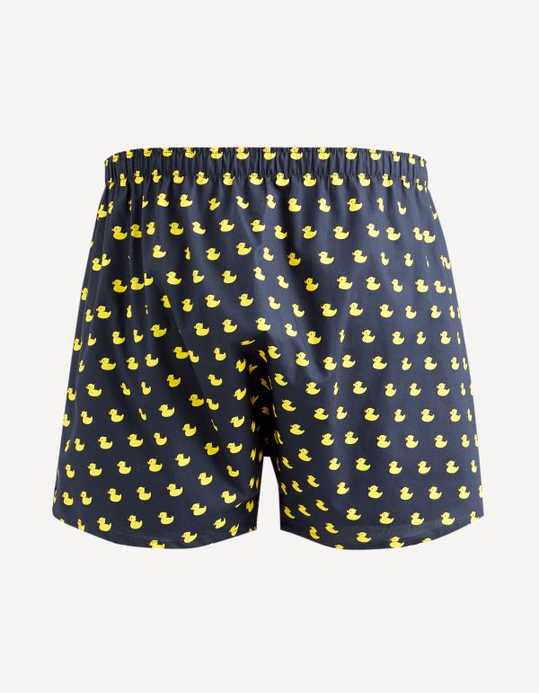 Caleçon 100% coton - marine