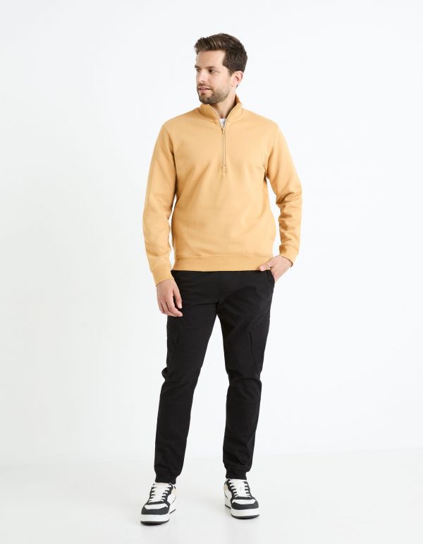 Sweat col 2025 zippé