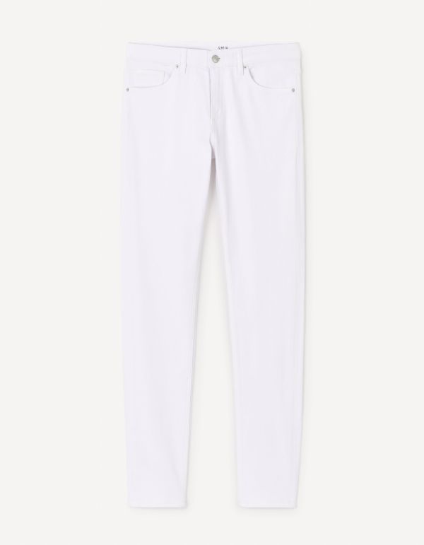 Jean slim stretch C25 - blanc