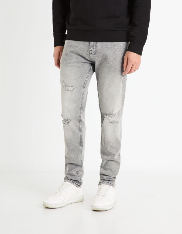 Jean slim C25 stretch - gris