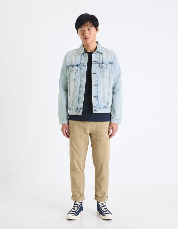 Veste en jean - bleu délavé