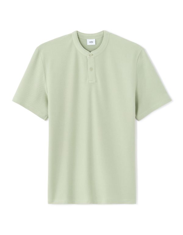 Polo piqué regular 100% coton - vert clair