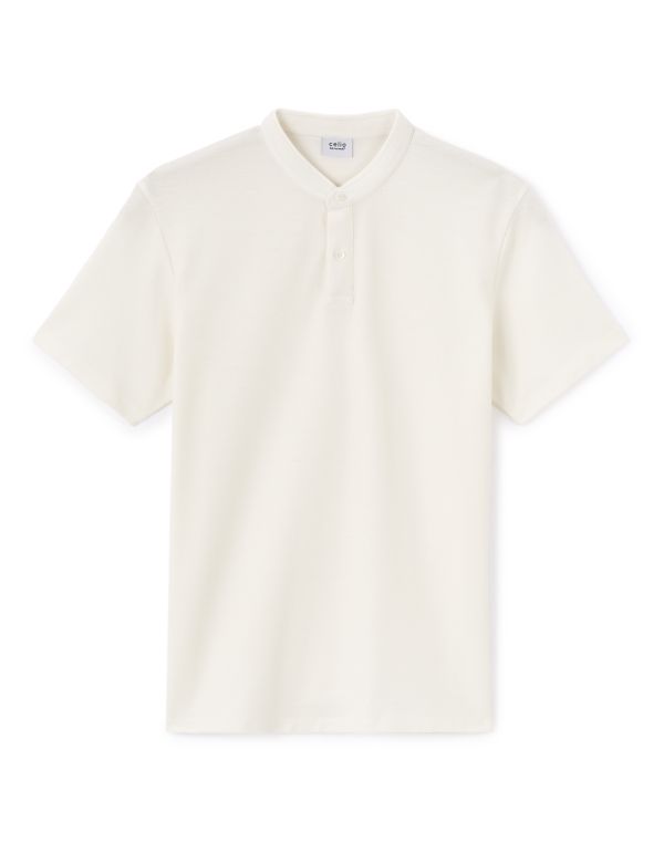 Polo regular 100% coton - beige