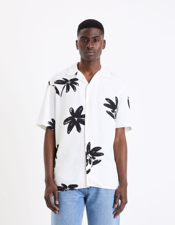 Chemisette relaxed - blanc