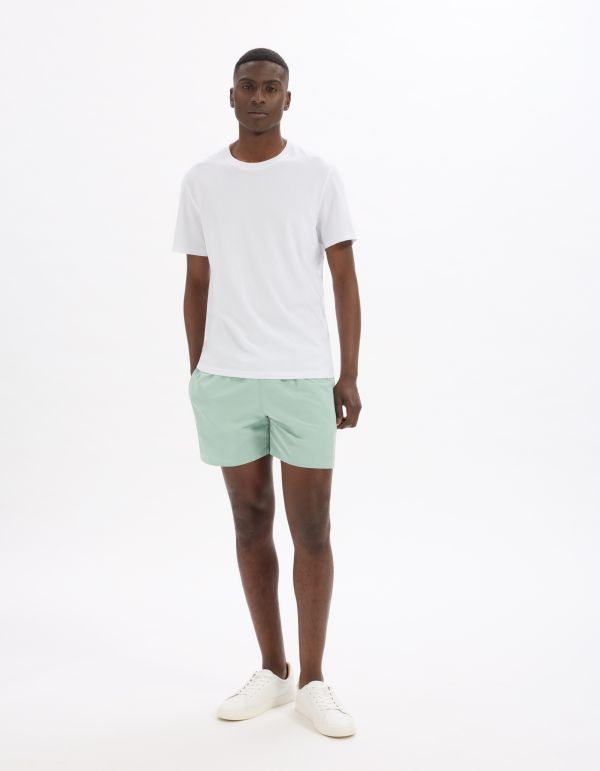 Maillot de bain uni - vert