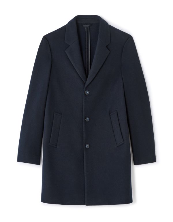 Manteau Woolness en laine mélangé non doublé - marine foncé