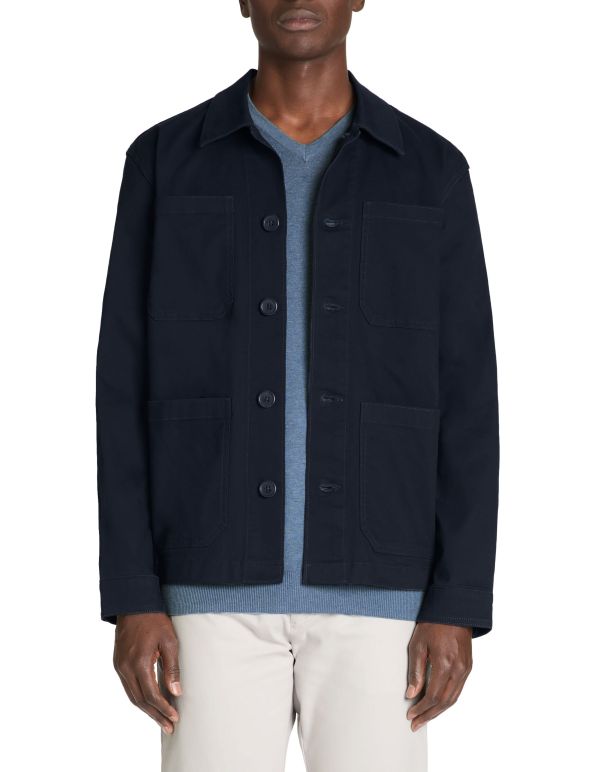 Veste col chemise - marine