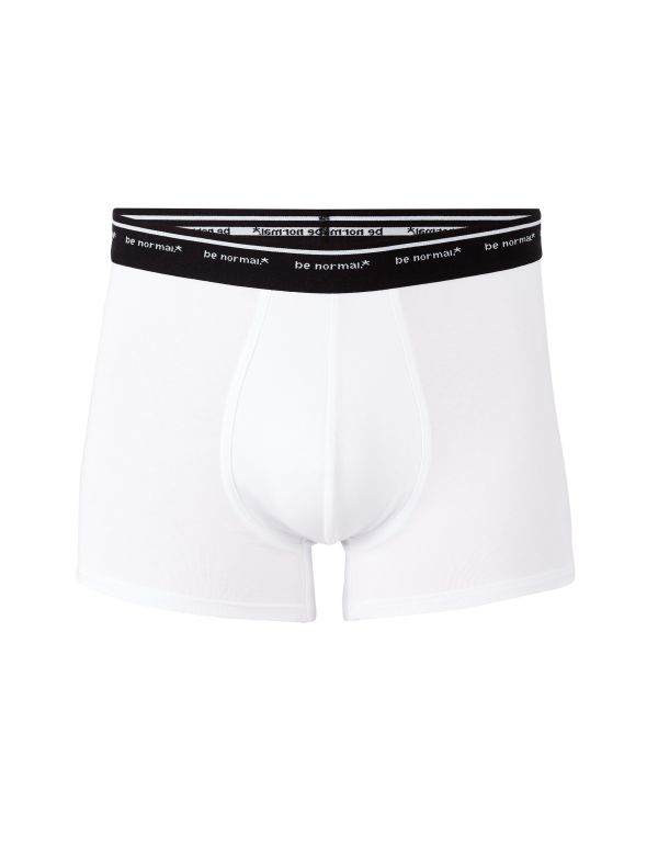 Boxer en coton stretch - noir