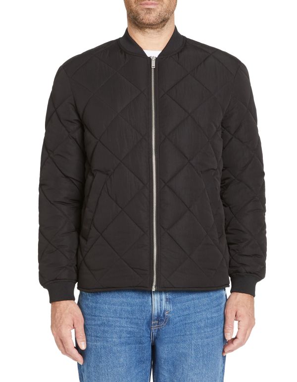 Bomber col bomber - noir