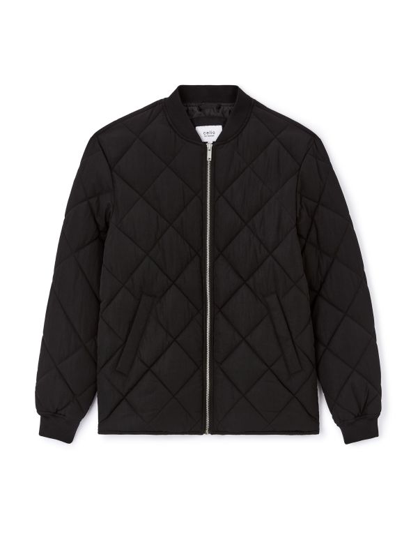 Bomber col bomber - noir