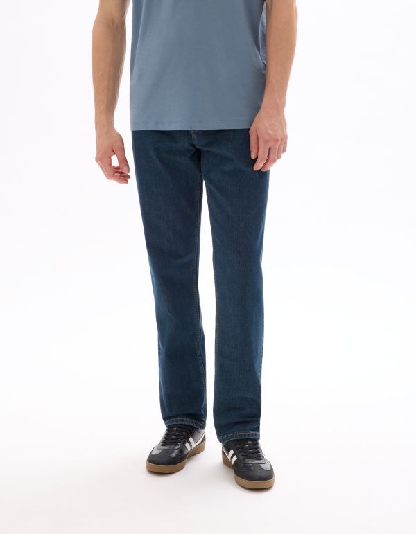 Jean C.15 straight coton stretch - rinse