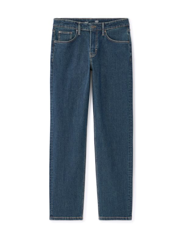 Jean C.15 straight coton stretch - rinse