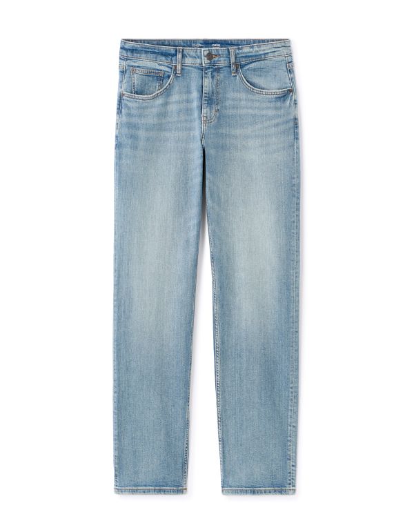 Jean C.15 straight coton stretch - bleu clair