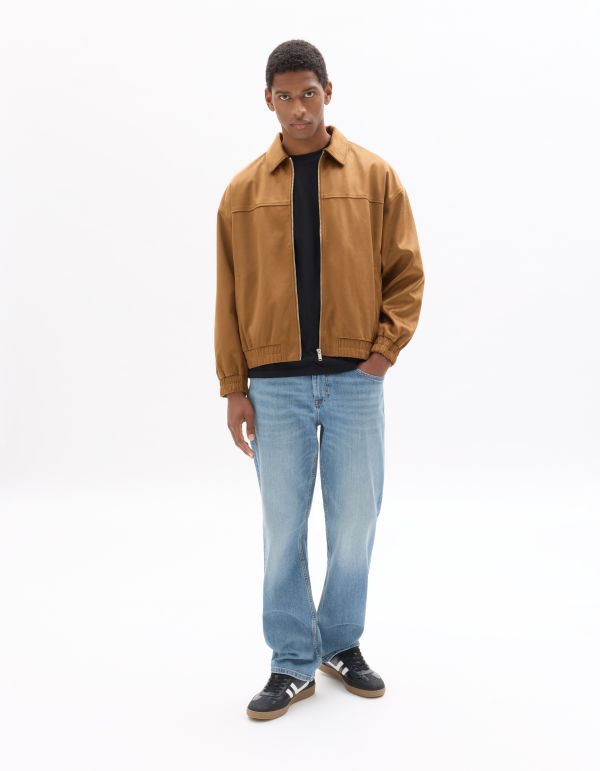 Jean straight coton stretch - bleu clair