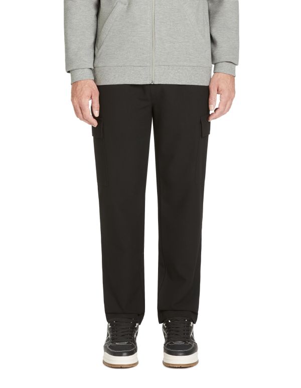 Pantalon cargo jogger - noir
