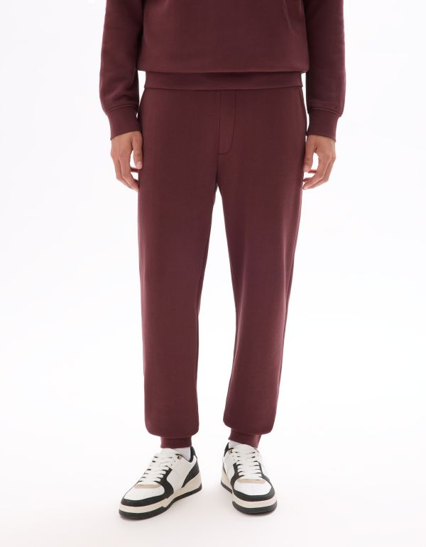 Pantalon de jogging regular - raisin